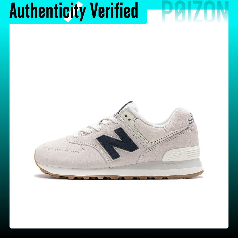 New Balance Shoes 574 - นิวบาลานซ์ NB 574 รองเท้าลำลองหุ้มข้อต่ำ หนังวัวสปลิต ทนทานต่อการเสียดสี