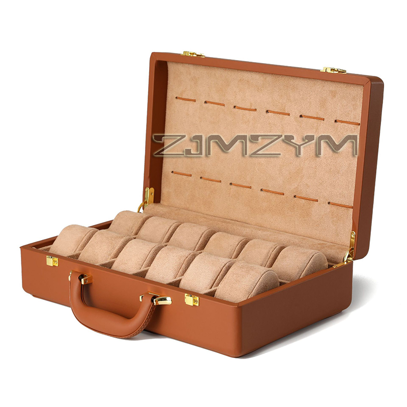 Travel Organizer Men - กล่องใส่นาฬิกา 12 ช่อง สำหรับนาฬิกาผู้ชาย กล่องเก็บนาฬิกา Rolex