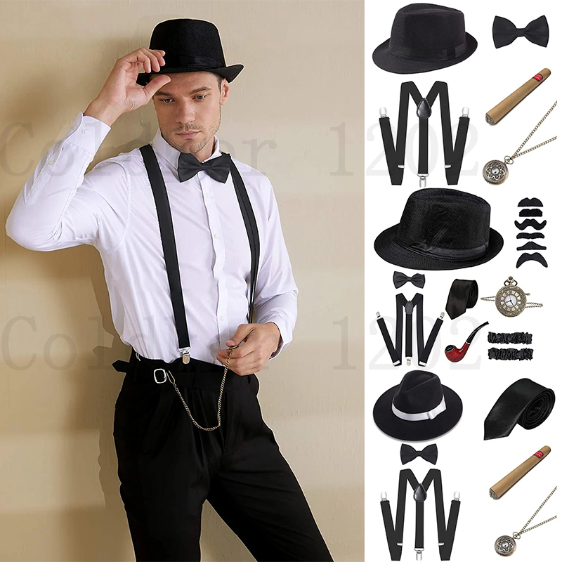 ฟรีเรือฮาโลวีน 1920s Gatsby Ga - Men'S Accessories In The 1920S บทวิจารณ์และราคา