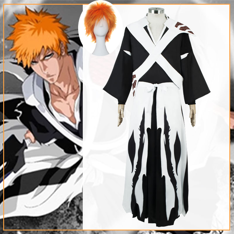 วิกคอสเพลย์อนิเมะ Bleach คุโรซ - Men'S Kimono Accessories บทวิจารณ์และราคา