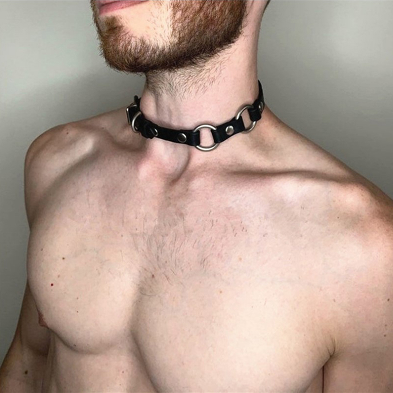 สร้อยคอหนังสังเคราะห์มีสไตล์สำ - Men Accessories Neck Chain บทวิจารณ์และราคา