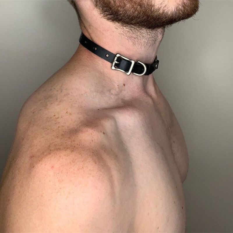 สร้อยคอหนังสังเคราะห์มีสไตล์สำ - Men Accessories Neck Chain บทวิจารณ์และราคา