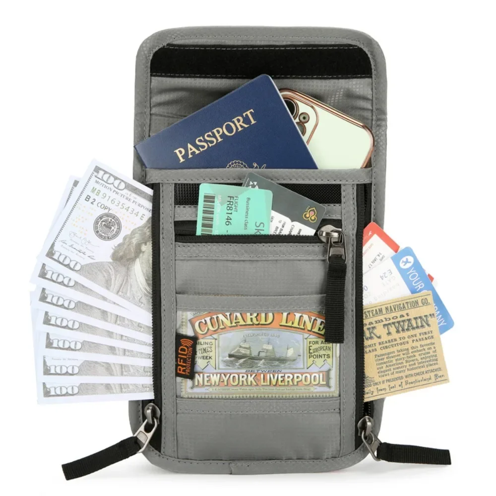 กระเป๋าใส่พาสปอร์ตแบบคล้องคอสำ - Travel Organizer Men บทวิจารณ์และราคา