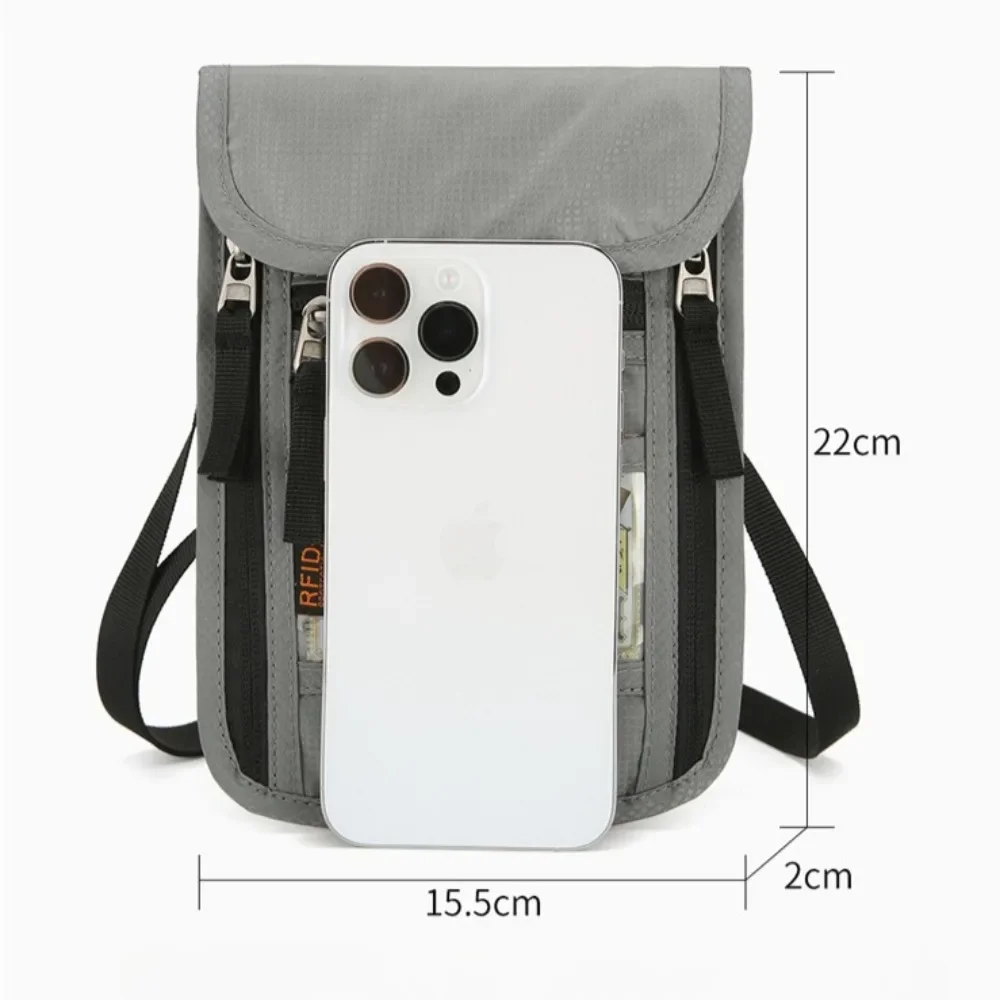 กระเป๋าใส่พาสปอร์ตแบบคล้องคอสำ - Travel Organizer Men บทวิจารณ์และราคา