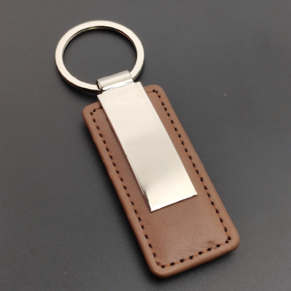 พวงกุญแจหนังพร้อมแผ่นโลหะผสมสั - Men Accessories All บทวิจารณ์และราคา