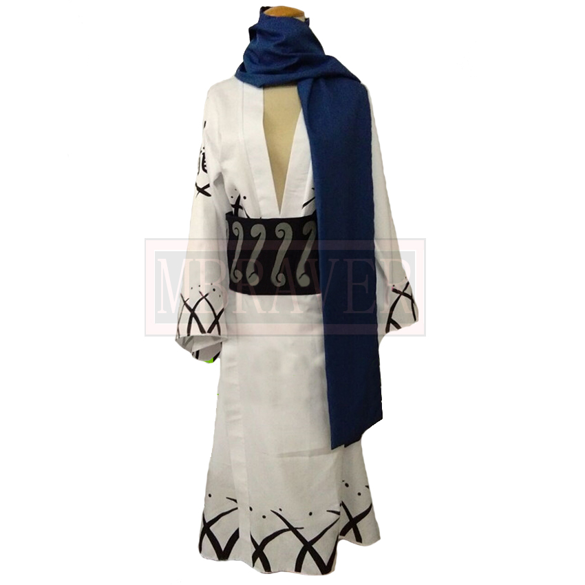 Samurai Ryuma สีฟ้าสีขาวกิโมโน - Men'S Kimono Accessories บทวิจารณ์และราคา
