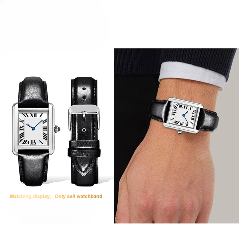 สายนาฬิกาหนังแท้สำหรับ Cartier - Men'S Accessories London บทวิจารณ์และราคา