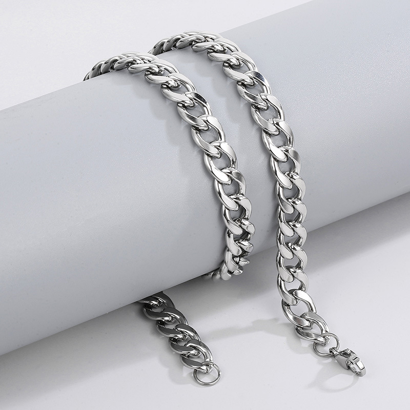สร้อยคอคิวบาลิงค์สแตนเลสสตีล H - Men Accessories Neck Chain บทวิจารณ์และราคา