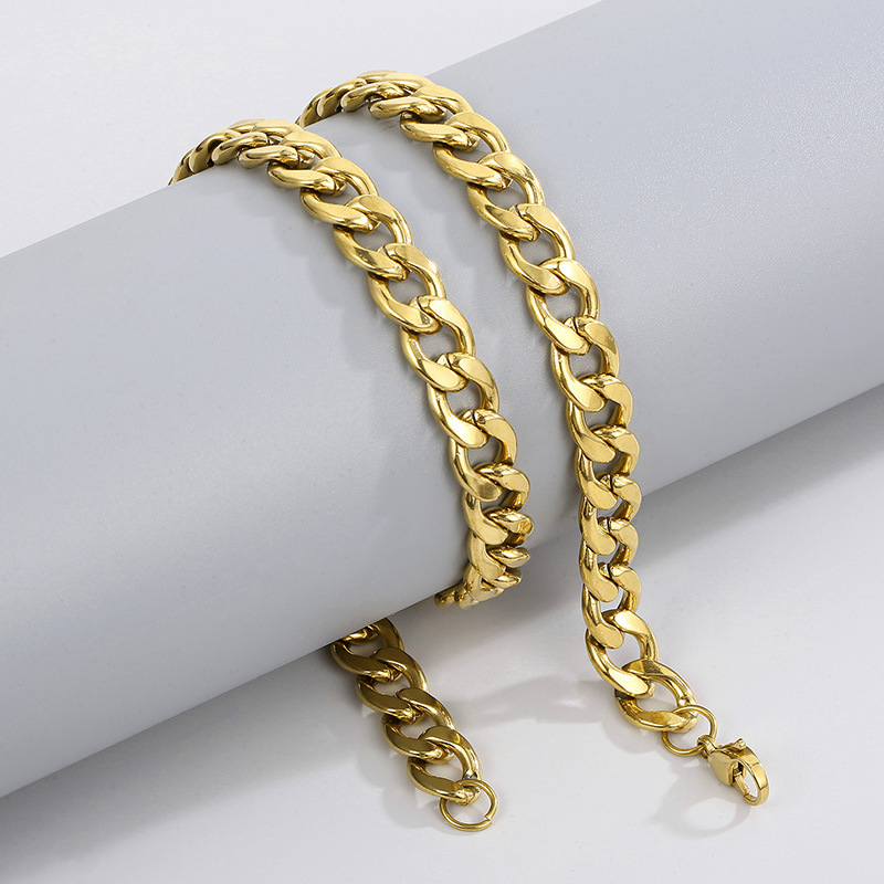 สร้อยคอคิวบาลิงค์สแตนเลสสตีล H - Men Accessories Neck Chain บทวิจารณ์และราคา